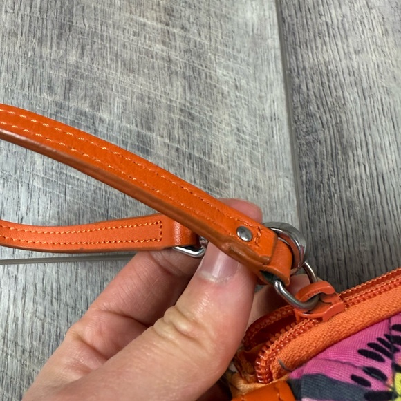 Vera Bradley Orange Anniversary Wristlet Wallet - Picture 10 of 10